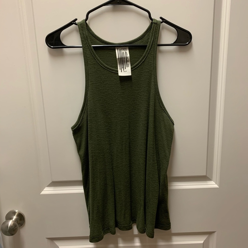 Free People Tank Top - Green